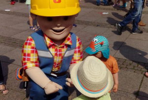 Bob der Baumeister mit Toggo auf dem Leipziger Stadtfest 2016